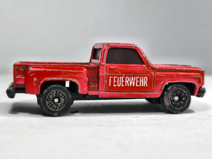 Ford F-150 Tonka 1:64 Straż pożarna Luzak Czerwony – zdjęcie 4