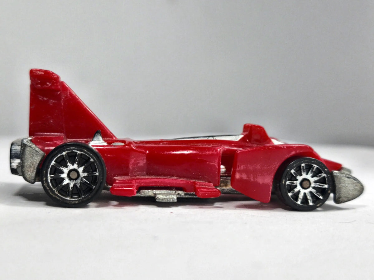Jet Threat 4.0 Hot Wheels 1:64 Luzak Czerwony – zdjęcie 4