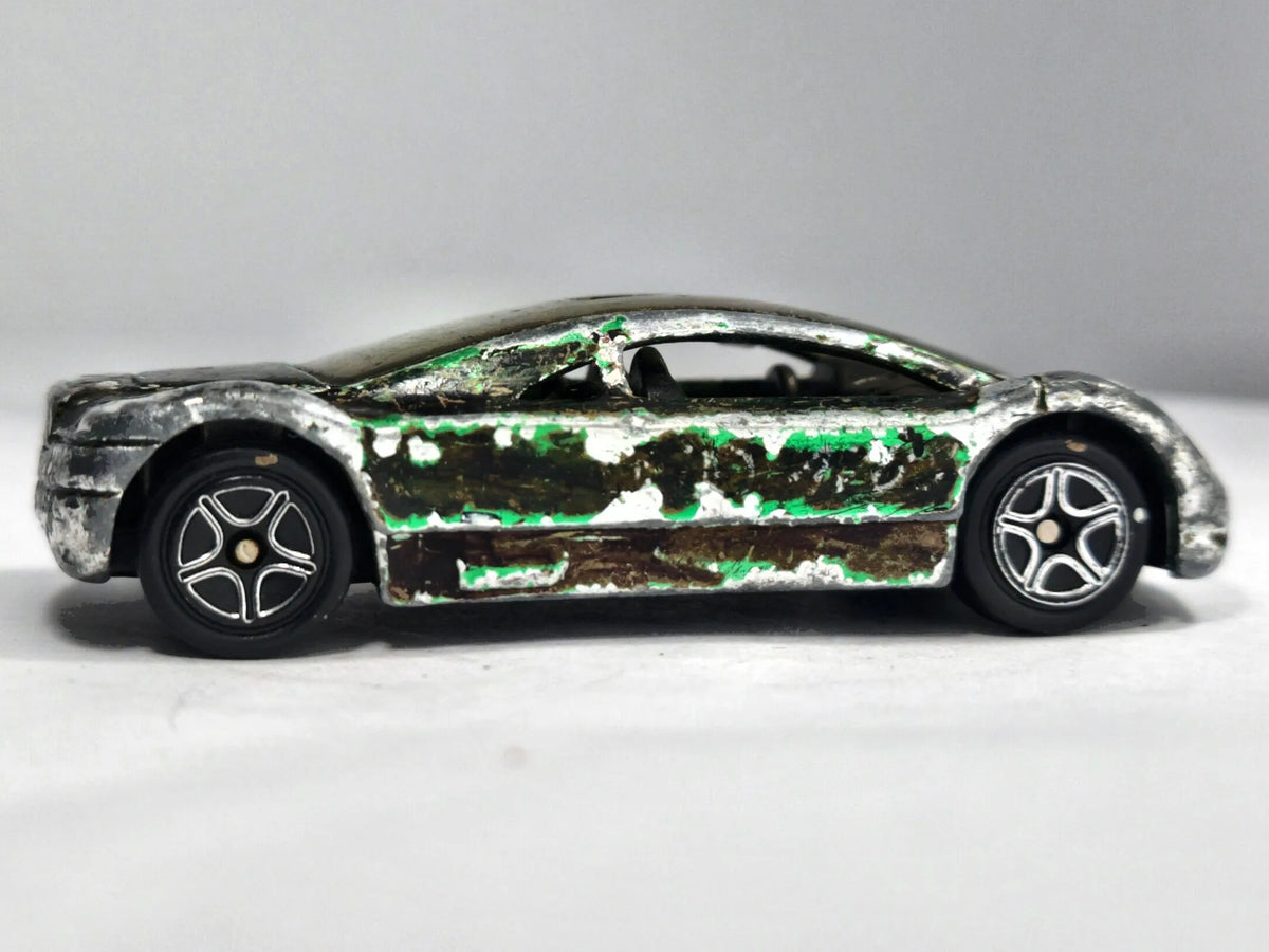 Audi Avus Quattro Majorette 1993 1:64 Luzak Czarny – zdjęcie 4