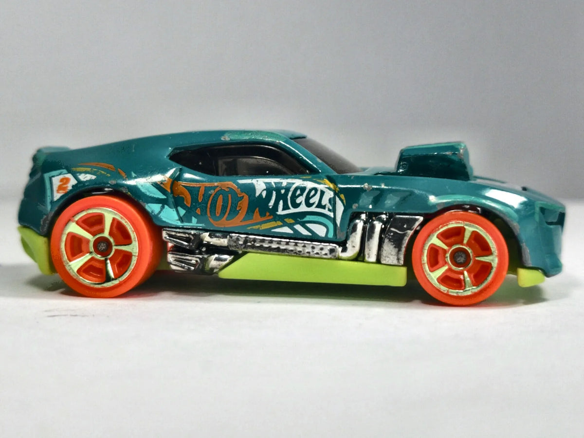 Twinduction Mainline Hot Wheels Zielony 1:64 – zdjęcie 4