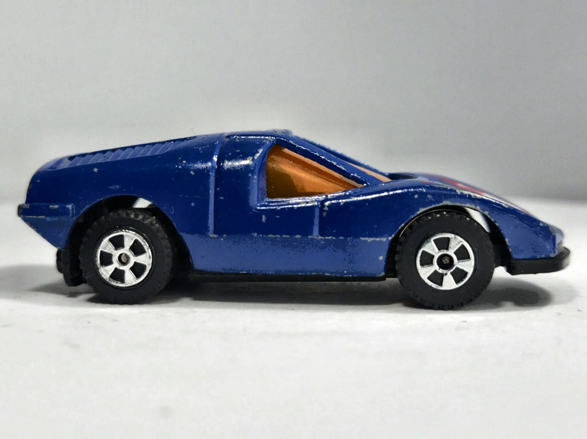 Abarth 2000 Zylmex Niebieski 1:65 Pull Back – zdjęcie 4