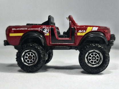 INTERNATIONAL SCOUT 4X4, Matchbox 2012, Die cast MB864, Czerwony, 1:64 – zdjęcie 4