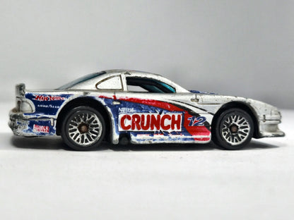 Ford Mustang Cobra Hot Wheels 1997 1:64 Nestlé Crunch Luzak Srebrny – zdjęcie 4