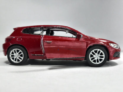 VW SCIROCCO, Welly, Die cast NO.43615, Czerwony, 1:32, Resoraki – zdjęcie 4