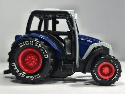 TRAKTOR FARM 362, High Speed, Die cast, Niebieski, 1:64, Resoraki – zdjęcie 4