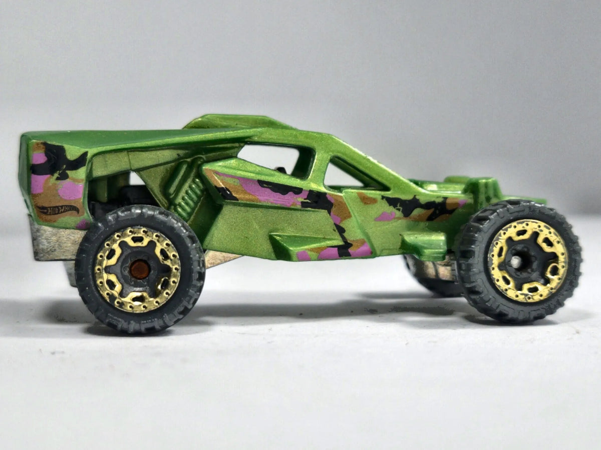 Team Hot Wheels Corkscrew Hot Wheels 2013 HW Off-Road 1:64 Luzak Zielony – zdjęcie 4