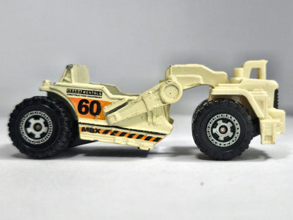 SCRAPER, ASADA RENTALS #60, Matchbox 2007, Die cast MB745, Kremowy, 1:64 – zdjęcie 4