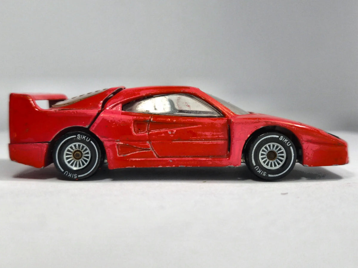 FERRARI F40, Siku, Made in West Germany, 1075, Czerwony, 1:52, Resoraki – zdjęcie 4