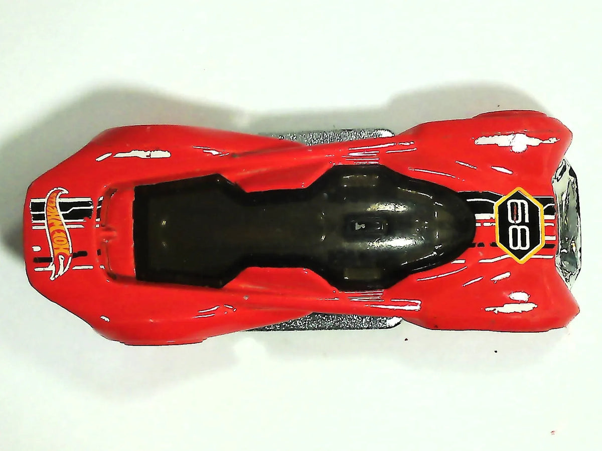 FUTURISMO, Hot Wheels 2016, Resoraki, Die cast M18, Czerwony, 1:64 – zdjęcie 16