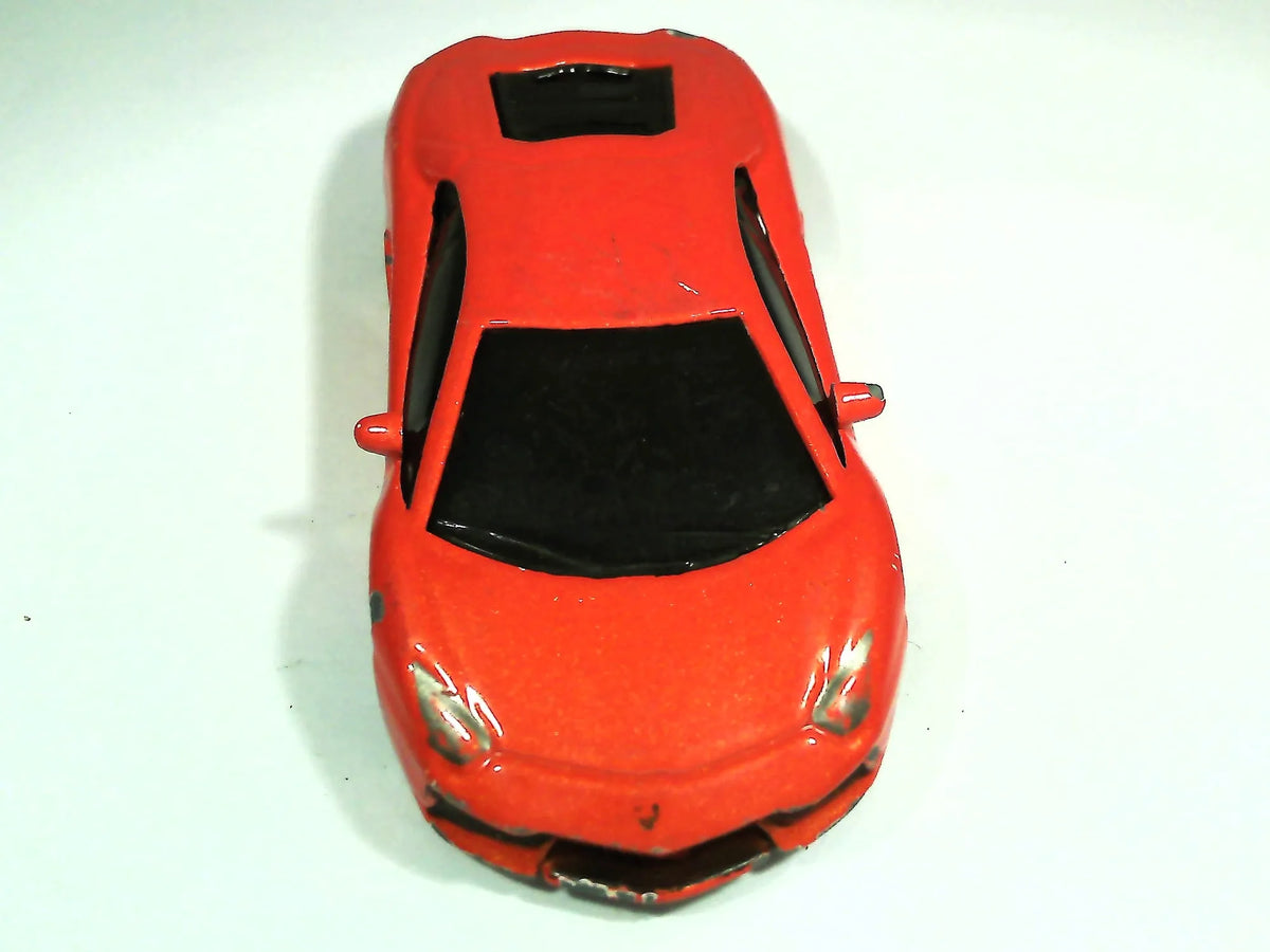 LAMBORGHINI AVENTADOR, Maisto, Resoraki, Die cast, Czerwony 1:64 – zdjęcie 10
