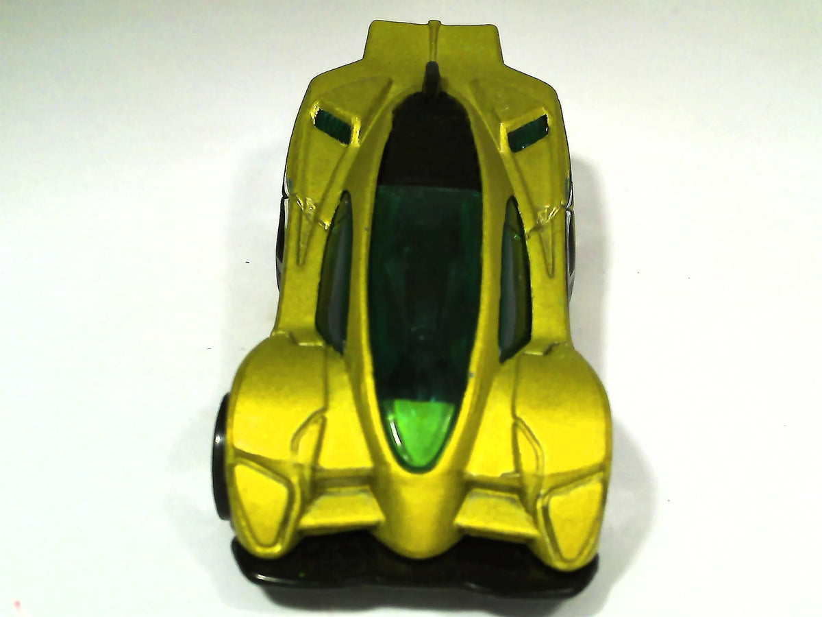 SIDE DRAFT, Hot Wheels 2001, Resoraki, Die cast, Żółty 1:64 – zdjęcie 10