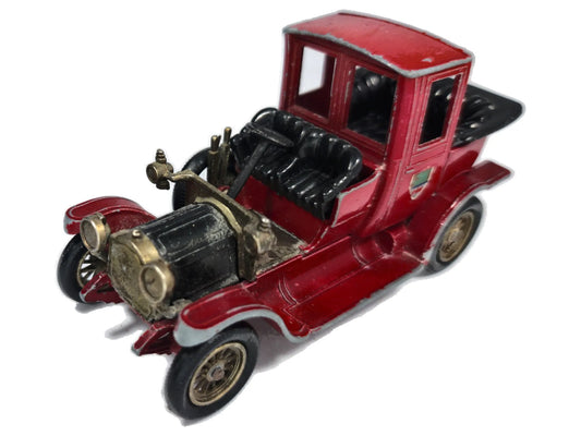 1912 Packard Landaulet Matchbox Czerwony 1:44 Made in England