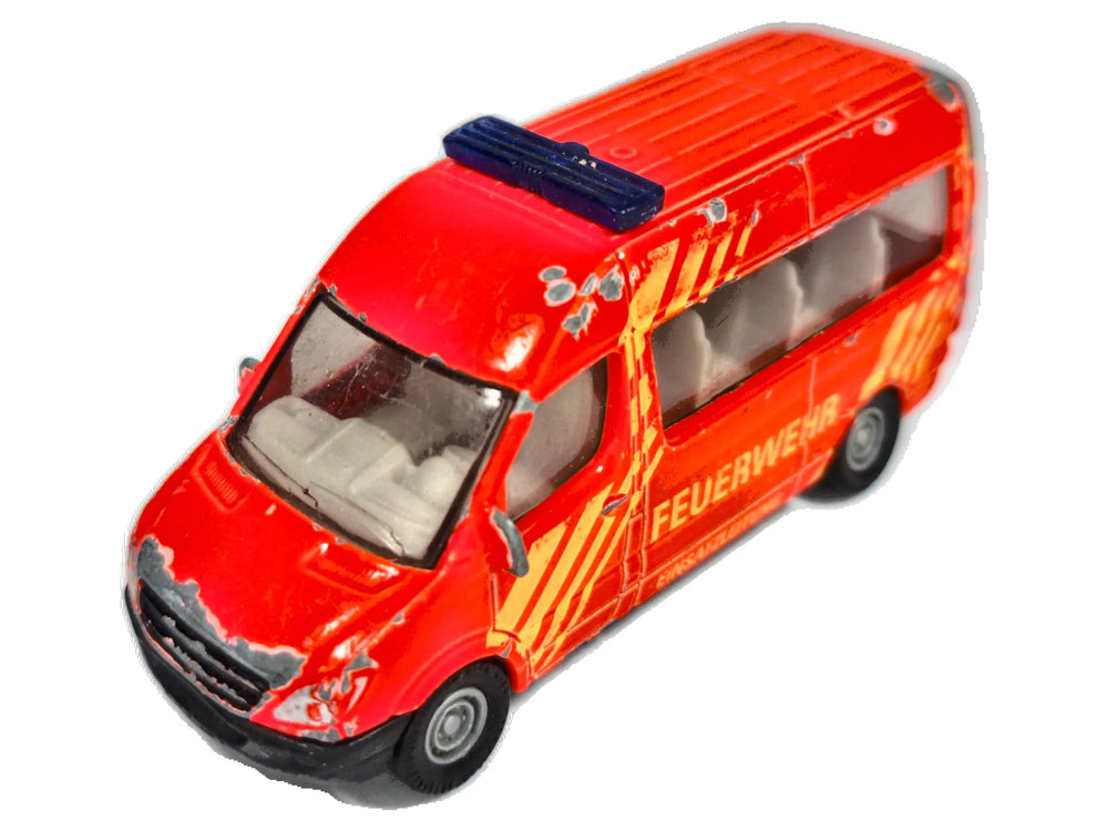 Mercedes Sprinter Straż pożarna SIKU Czerwony 1:68