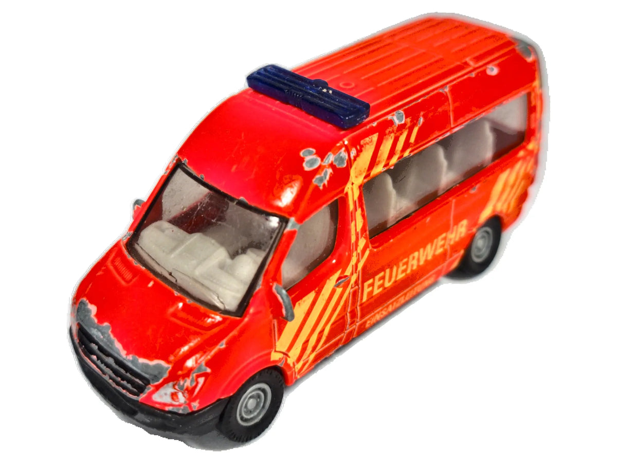 Mercedes Sprinter Straż pożarna SIKU Czerwony 1:68