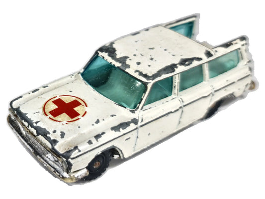 Studebaker Wagonaire Kombi Ambulans Husky '50 Biały 1:64 Made in Gt Britain