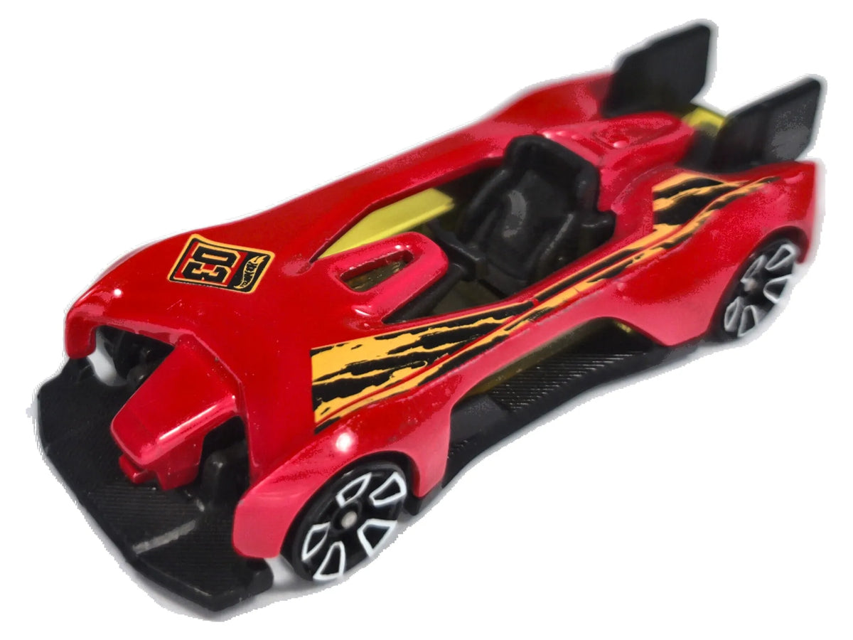 Electro Silhouette Hot Wheels 2018 HW Roadsters 1:64 53 Luzak Czerwony