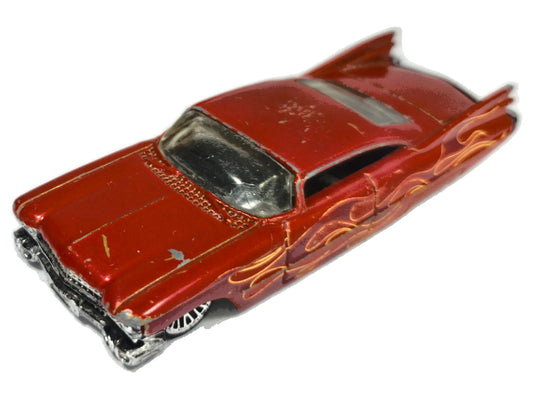 Custom '59 Cadillac Hot Wheels 2001 1:64 Luzak Czerwony