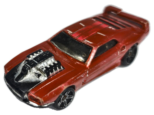 Rivited Hot Wheels 1:64 Luzak Bordowy