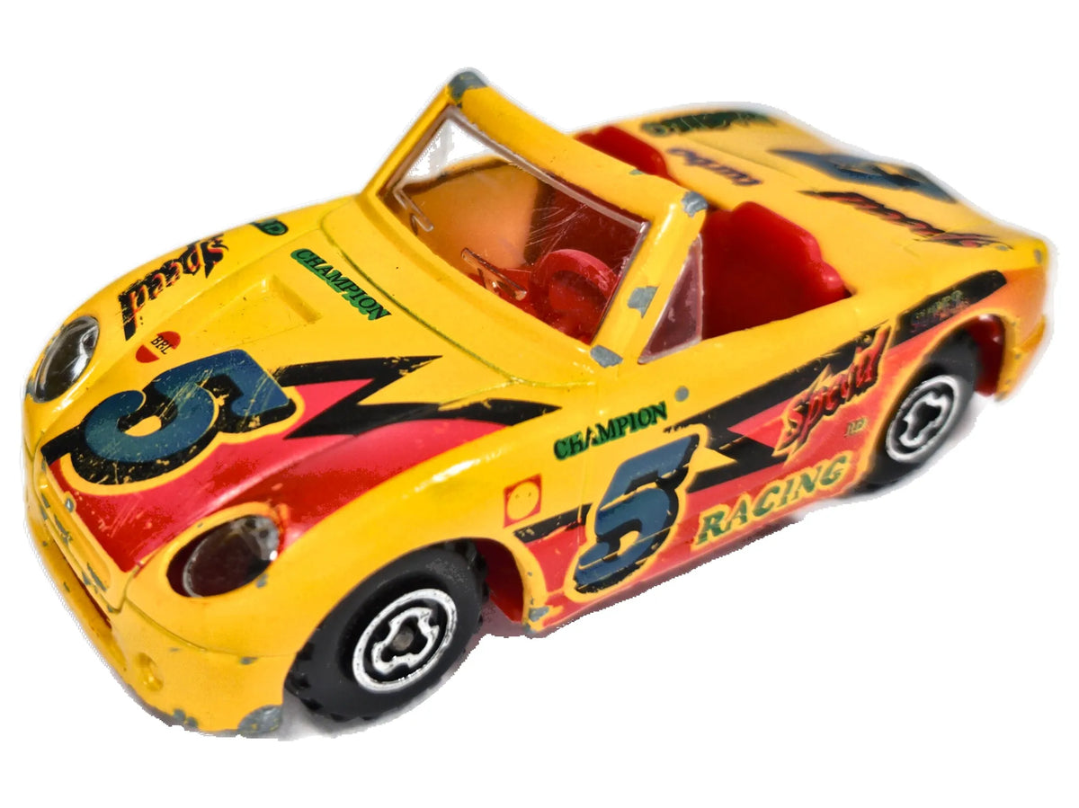 Turbo Speed Racing 5 Majorette '80 Żółty 1:46