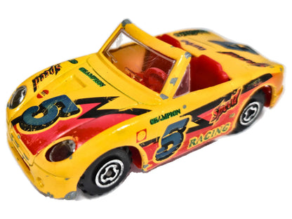 Turbo Speed Racing 5 Majorette '80 Żółty 1:46