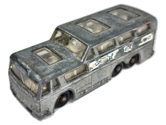 Autobus COACH Matchbox Series Matchbox '60 Srebrny 1:72 Made in England