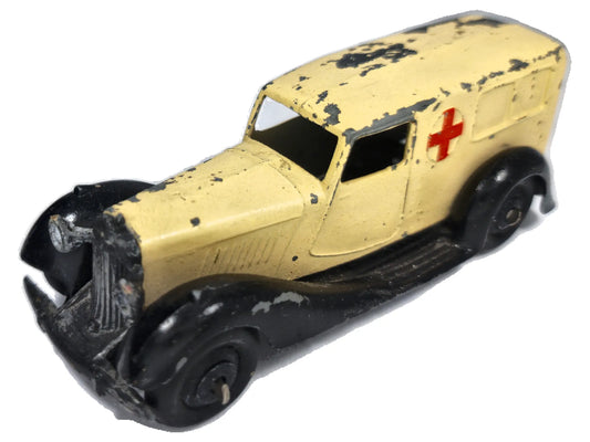 BENTLEY AMBULANCE Dinky Toys 1940's Beżowy 1:35 Made in England