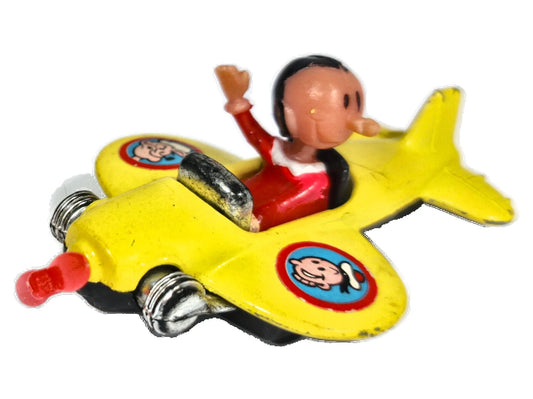 Samolot OLIVE OYL Corgi '80 Żółty 1:64 Popeye