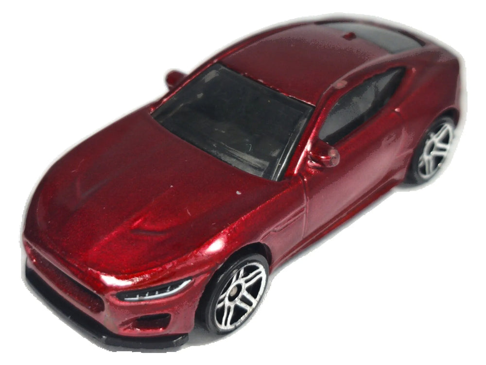 JAGUAR F-TYPE, Hot Wheels 2020, Die cast GRX29, Bordowy, 1:54, Resoraki
