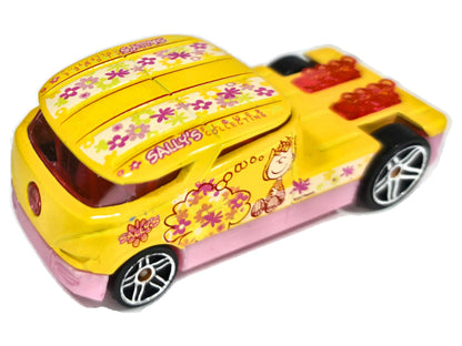 Qombee Peanuts Hot Wheels 2005 Żółty 1:64