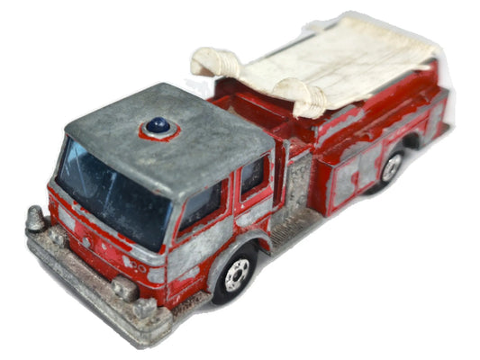 Fire Pumper Truck Matchbox 1974 Superfast 1:87 Wóz strażacki Straż pożarna