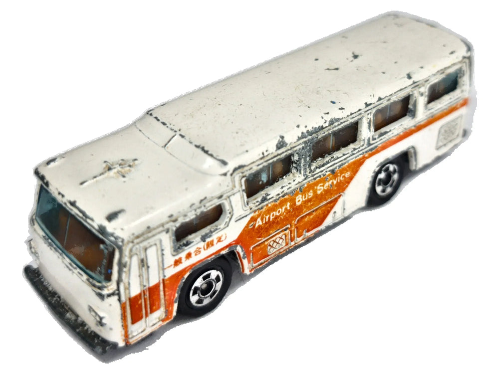 Autobus FUJI SEMI-DECKER TYPE BUS Tomica '70 Biały 1:148 2xMetal