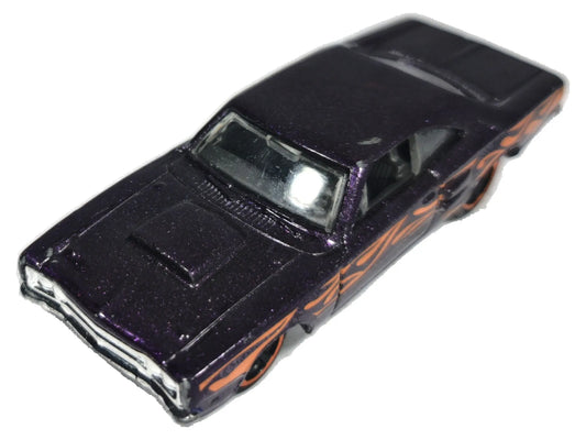 Dodge Charger 1970 Hot Wheels 1981 Mainline 1:64 Luzak Fioletowy Muscle Car