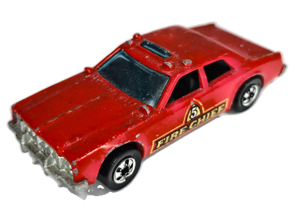 DODGE BLACKWAL FIRE CHIEF Straż pożarna Hot Wheels 1977 Czerwony 1:64