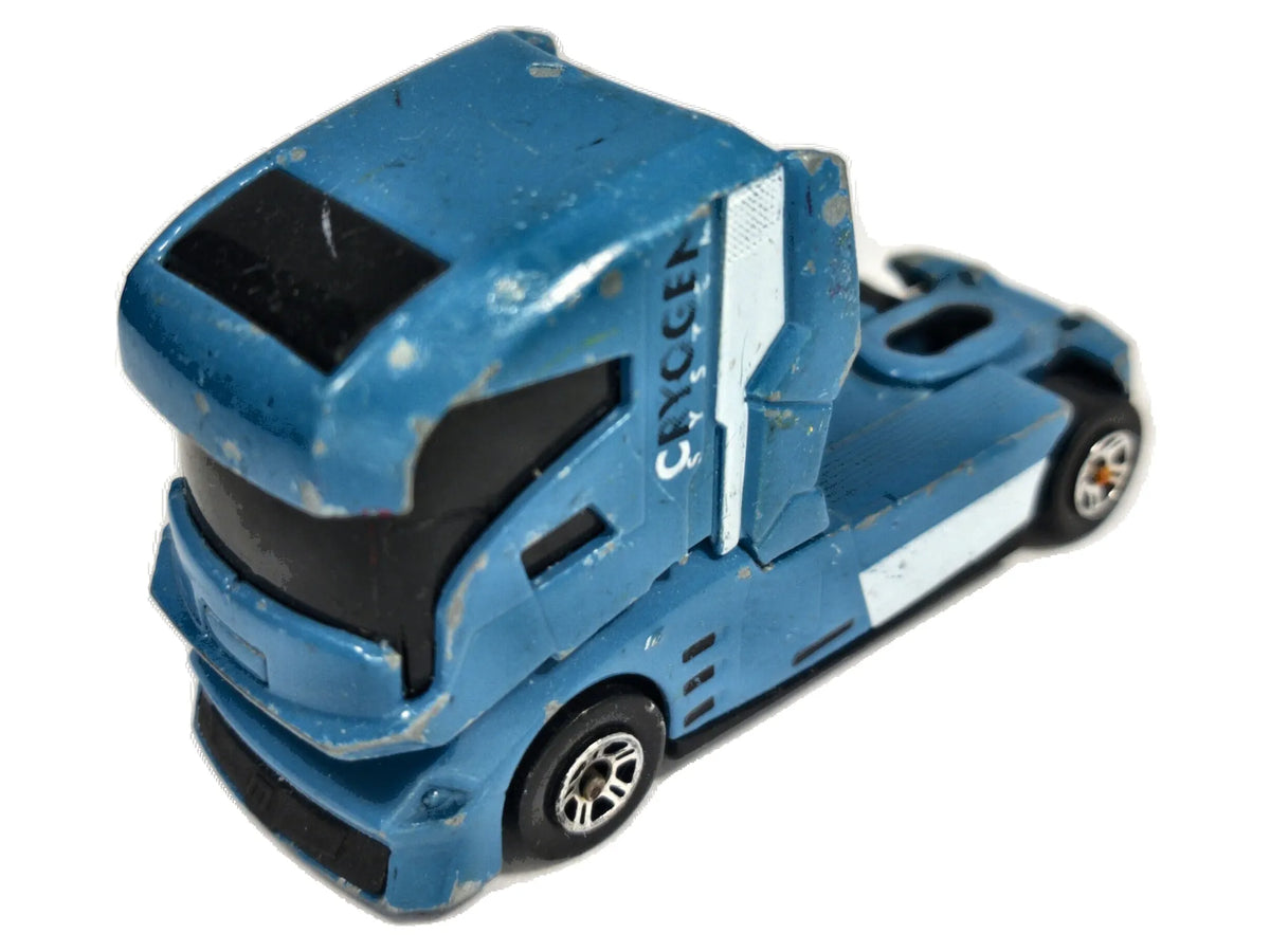 Ciągnik Siodłowy Cryogen System Majorette Niebieski 1:86