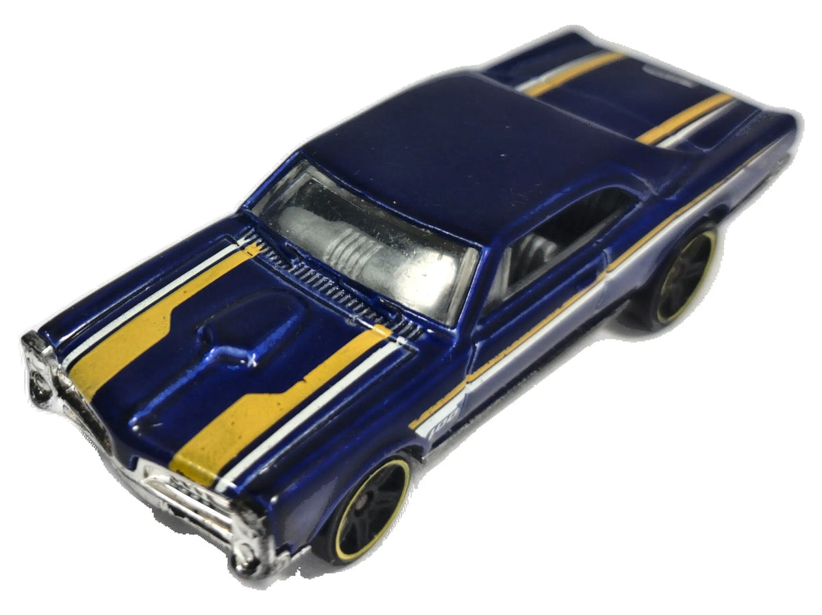Pontiac Gto 1967 Mainline Hot Wheels Granatowy 1:64