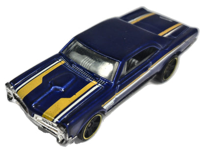 Pontiac Gto 1967 Mainline Hot Wheels Granatowy 1:64