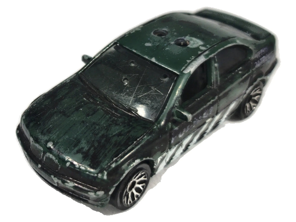 BMW 325I Matchbox 1993 1:58 Luzak Zielony