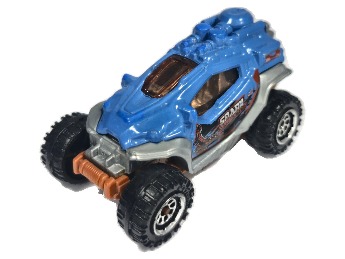 SAND SHREDDER, Spark Arrestor, Matchbox 2014, Die cast MB963 Niebieski 1:64