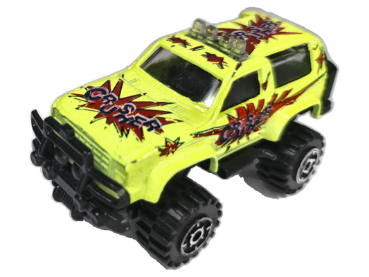 Suv W Stylu Toyota Land Cruiser 1:50 Żółty Off-Road Crusher