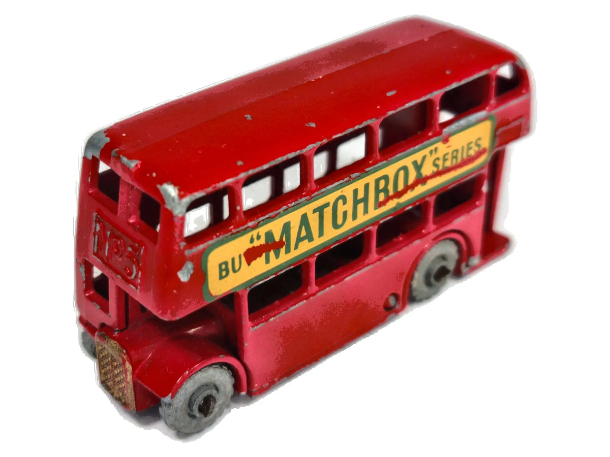 LONDON BUS Matchbox Series Matchbox '60 Czerwony 1:110 Made in England