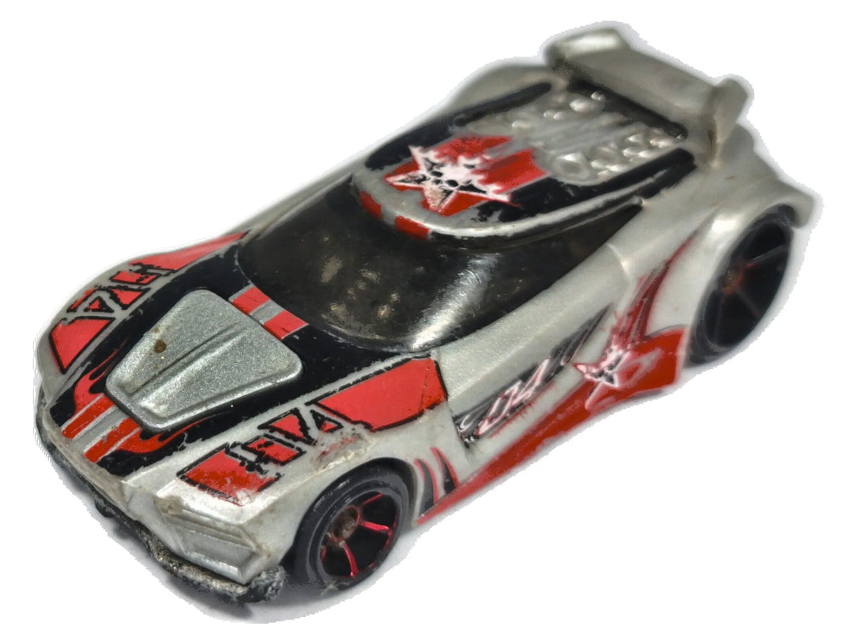 Chicane Hot Wheels AcceleRacers 1:64 Luzak Srebrny