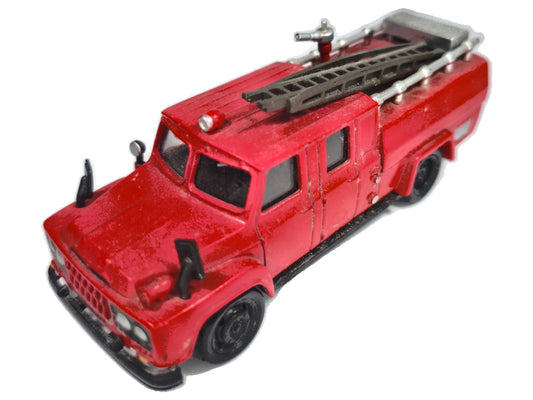 1950 AUTOPOMPE DONG FENG, AmerCom, Die cast 72/1950, Czerwony 1:72 Resoraki