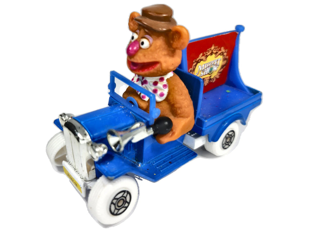 Fozzie Bear Truck Muppet Show Corgi 1979 Niebieski 1:36 Made in England