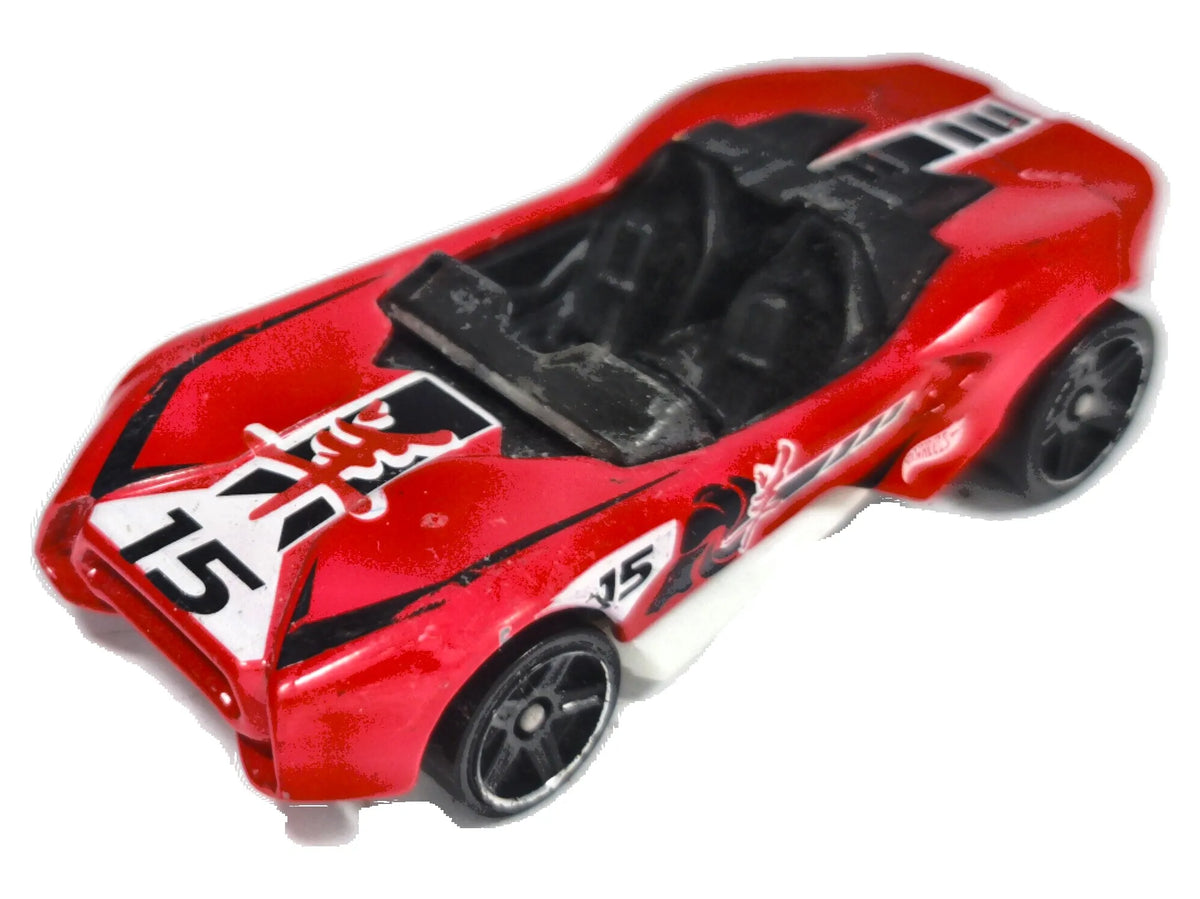 Carbonic Hot Wheels 2014 1:64 15 Luzak Czerwony