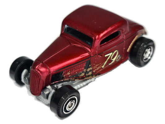 1933 FORD COUPE, Matchbox 2017, Die cast MB327, Czerwony, 1:64, Resoraki