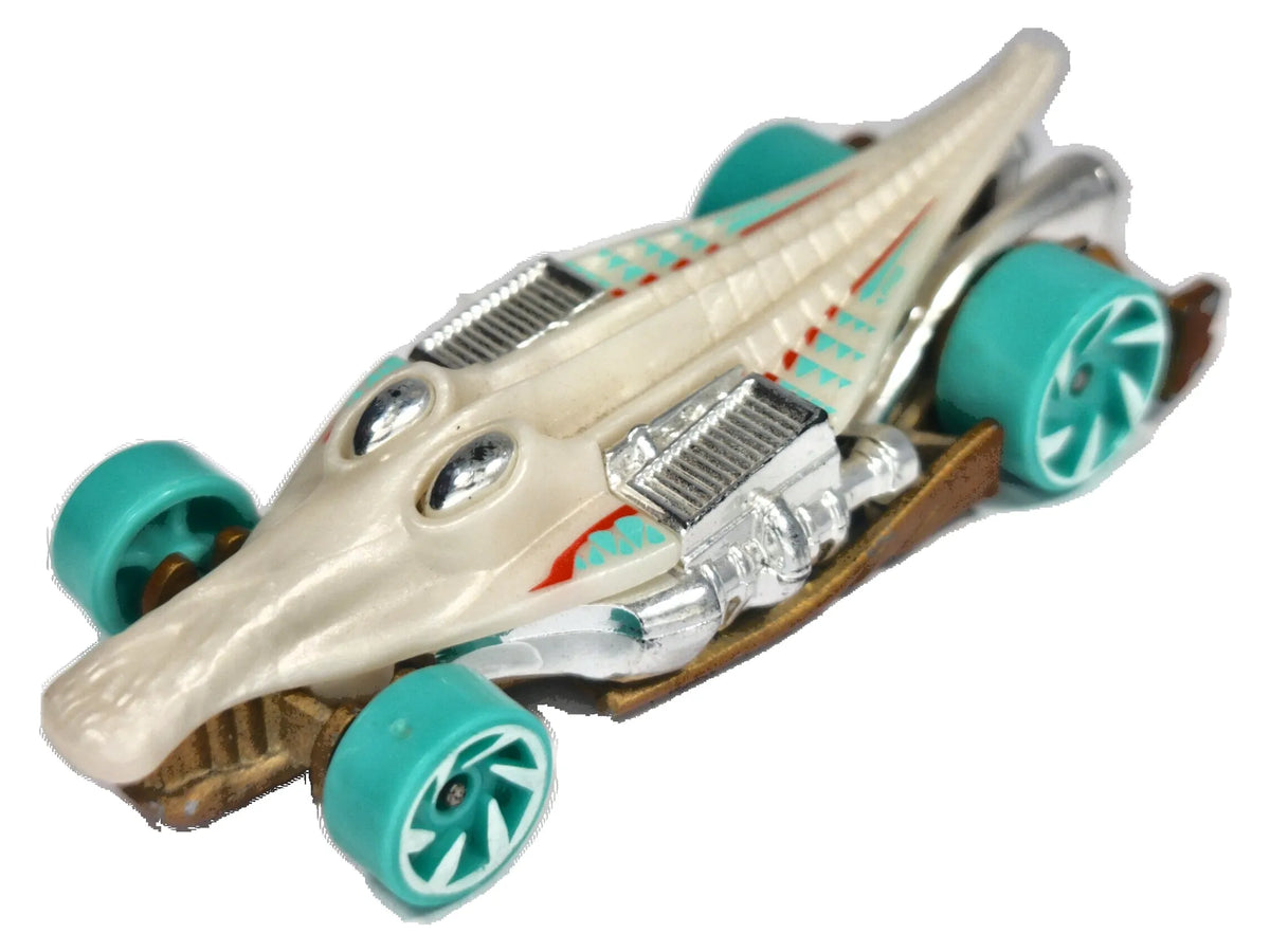 CROC ROD, Hot Wheels 2021, Die cast R1183, Złoty, 1:64, Resoraki