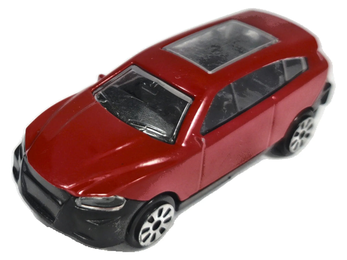 burgundy station wagon Motor Max 1:53 Luzak Czerwony