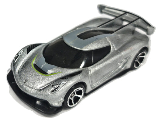 Koenigsegg Jesko Hot Wheels 2020 HW EXOTICS 1:64 Luzak Srebrny