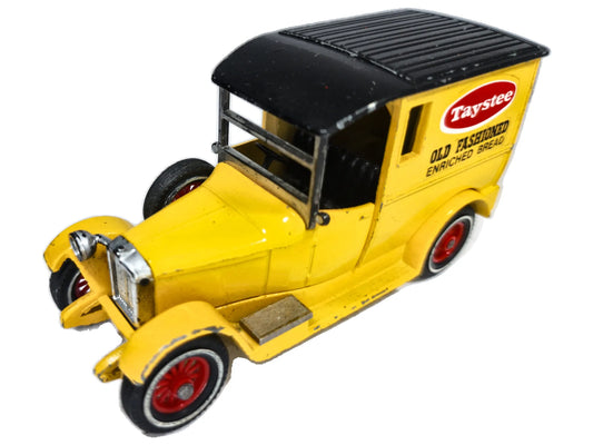 1927 Talbot Van Matchbox 1978 Żółty 1:32 Made in England Taystee