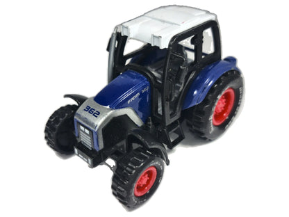 TRAKTOR FARM 362, High Speed, Die cast, Niebieski, 1:64, Resoraki